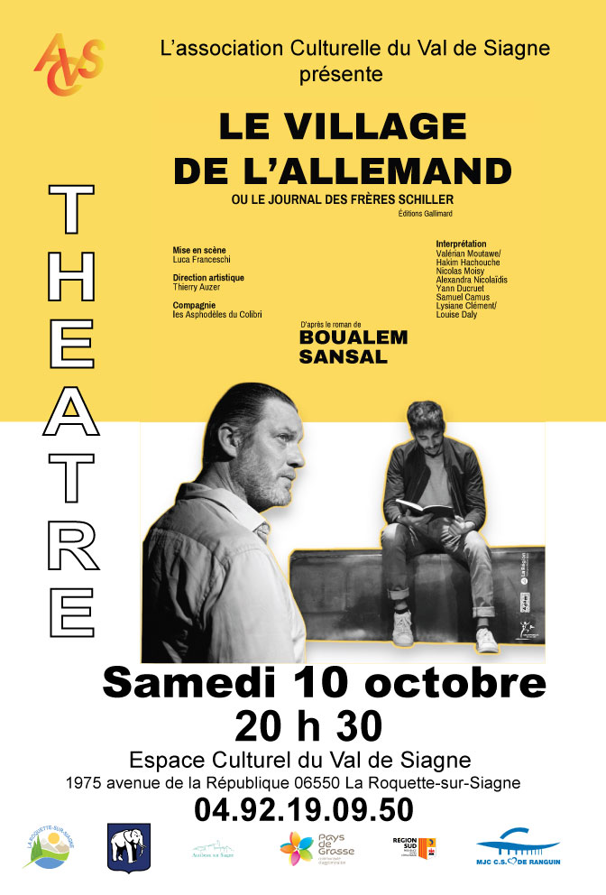 Affiche le village de l'allemand
